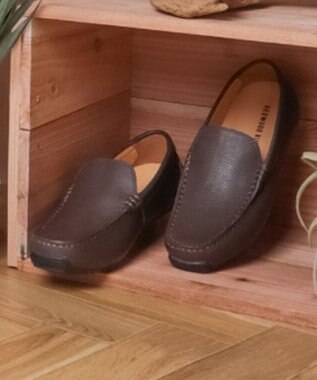 REGAL FOOT COMMUNITY 【レッドウッドリバー メンズ】RX04 スリッポン カジュアルシューズ ダークブラウン