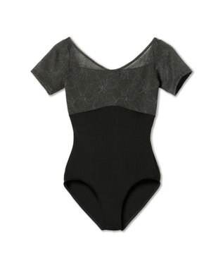 Chacott ハーフスリーブレオタード