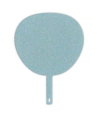 WEGO 【痛バ＆推し活グッズ】キラキラDIYうちわキーホルダー サックス