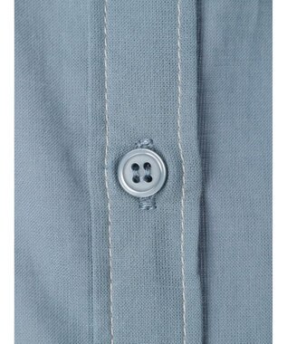 earth music&ecology 綿ローンティアードチュニック Blue