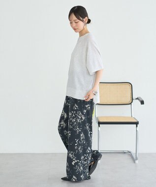 earth music&ecology シアーダンボールプルオーバー Oatmeal