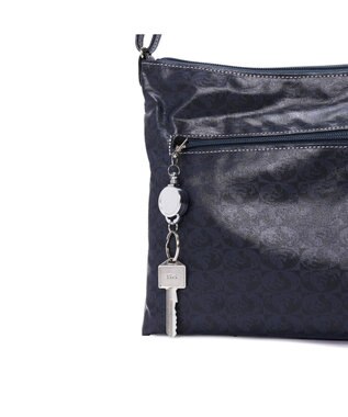 PELLE BORSA シンプルショルダーバッグ Alive アライブ 4449 ネイビー