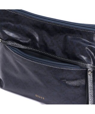 PELLE BORSA シンプルショルダーバッグ Alive アライブ 4449 ネイビー