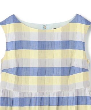 TOCCA 【美人百花掲載】【洗える・消臭】OPTICAL CUBE DRESS ドレス ブルー系5