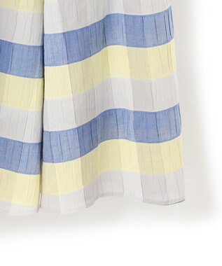 TOCCA 【美人百花掲載】【洗える・消臭】OPTICAL CUBE DRESS ドレス ブルー系5