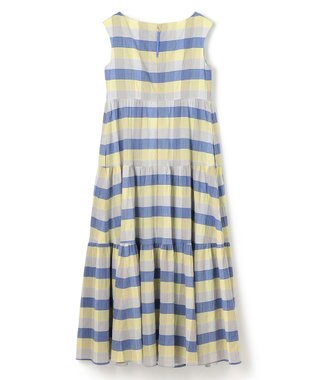 TOCCA 【美人百花掲載】【洗える・消臭】OPTICAL CUBE DRESS ドレス ブルー系5