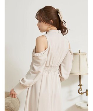 earth music&ecology ２ＷＡＹショルダーワンピース Light Beige