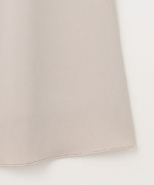 自由区 【XSサイズ～/洗える】チンツサテンタンブラー ナロースカート ベージュ系