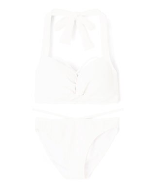 San-ai Resort（三愛水着楽園） 【San-ai Resort×PEACH　JOHNコラボ】【ナイスバディ水着】ワイヤービキニ　9M・11L　【San-ai Resort（サンアイリゾート）】 ホワイト