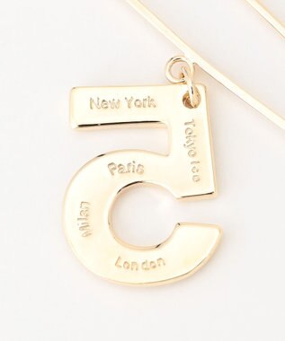 ICB 5cityブローチ ゴールド系