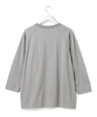 J.PRESS YORK STREET 【UNISEX】YALEロゴTEEシャツ ライトグレー系