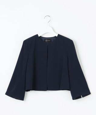 23区 S 【APPLAUDIR】ダブルクロス タックジャケット ネイビー系