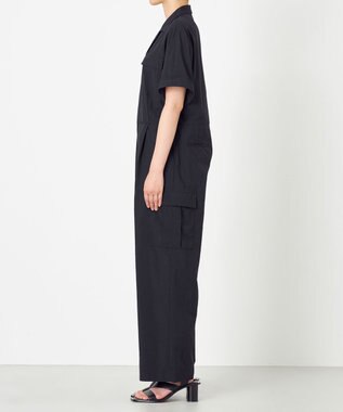 NAVE 【ReNAVE・洗える/撥水加工/接触冷感/UVケア/】ナイロンタスラン オールインワン ブラック系