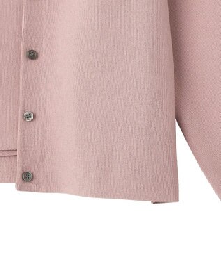 YECCA VECCA [UVカットマシンウォッシャブル]アンサンブルニット Pink