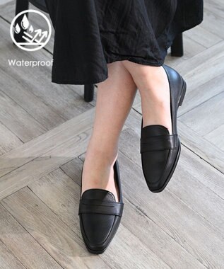 APOM 日本製 晴雨兼用スクエアトゥコインローファー15＜CRAHUG限定＞