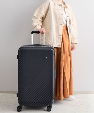 ACE BAGS & LUGGAGE HaNT ココント スーツケース 65L フロントポケット付 05512 ハント サロネイビー