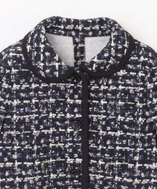 組曲 KIDS 【110-140㎝】ツイードライクジャージー ジャケット ネイビー系5