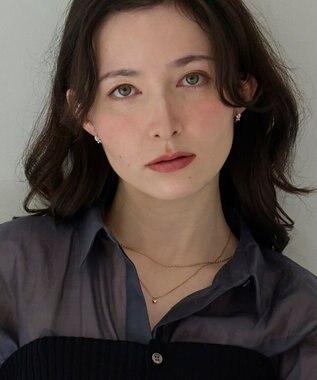 Phoebe 【金属アレルギー対応】2setスウィートハートネックレス　シャンパンゴールド シャンパンゴールド