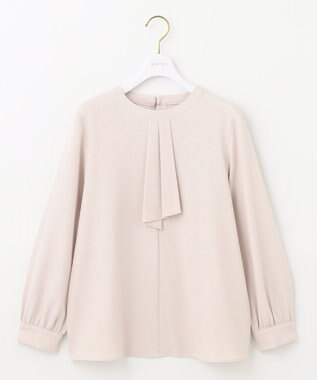 ANY SIS 【洗える】ボウタイ ブラウス ローズグレー