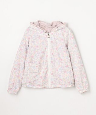 ANY KIDS 【フード取り外し/洗濯機可能】撥水加工リバーシブルゾン ミルクティー