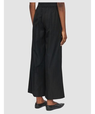 JOSEPH ソフトコットンシルク　トラウザーズ Black