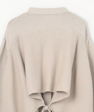 GRACE CONTINENTAL リリヤーンルーズカーディガン グレー