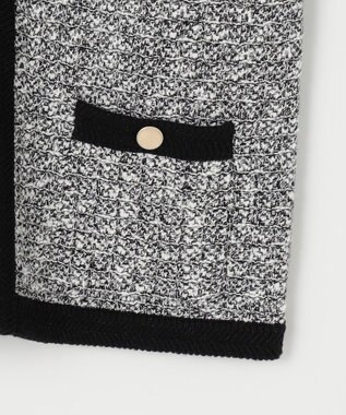 J.PRESS LADIES S TWEED ニット ジャケット モノトーン系5