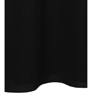 AMERICAN HOLIC 丈違いフクレジャガードキャミワンピース Black