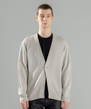 JOSEPH HOMME 【洗える/和紙使用】ウォッシャブルペーパー　カーディガン アイボリー系