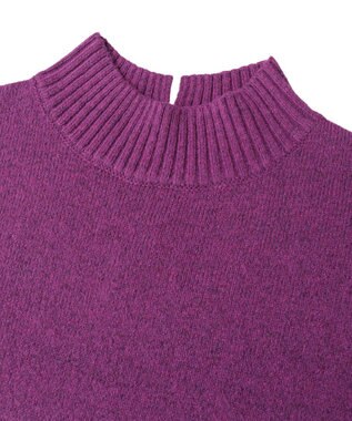 AMERICAN HOLIC モックネックコクーンニットプルオーバー Purple