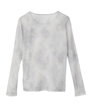 AMERICAN HOLIC ニュアンス柄プリントシアープルオーバー Gray