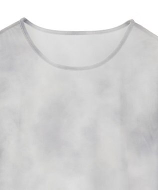 AMERICAN HOLIC ニュアンス柄プリントシアープルオーバー Gray