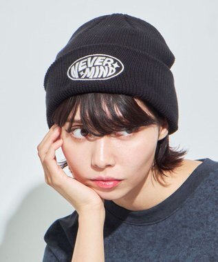 WEGO 【ユニセックス着用ITEM】ロゴショートビーニー 柄2