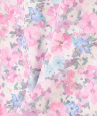 ANY KIDS 総柄 プリント レギンス ピンク系花柄