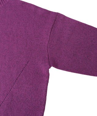 AMERICAN HOLIC モックネックコクーンニットプルオーバー Purple