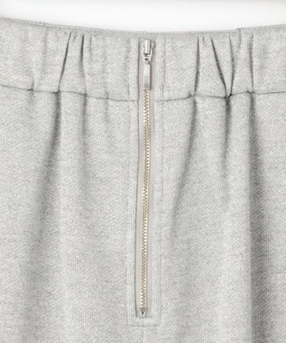 ANY SIS 【洗える】ラメ裏毛 スカート シルバー