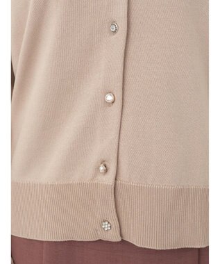 earth music&ecology いろいろ釦クルーネックカーディガン Beige