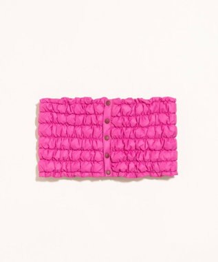 KWD 【日本製】DOWN WAIST WARMER グリーンダウン ダウンウエストウォーマー ピンク