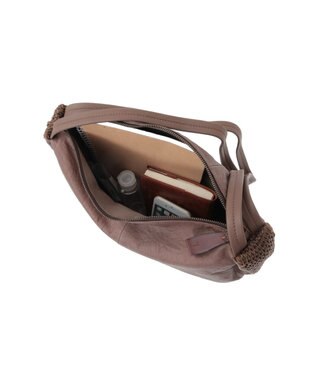 genten アマカ トートバッグ ダークブラウン