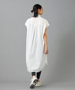 Chacott Chacott BALANCE EasyCare+ シャツワンピース ホワイト