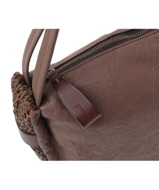 genten アマカ トートバッグ ダークブラウン