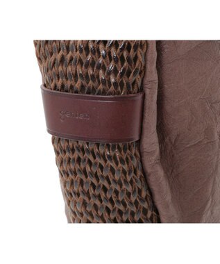 genten アマカ トートバッグ ダークブラウン