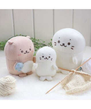 Mother garden しろたん マスコット キーホルダー あみぐるみ ついたん 12cm -