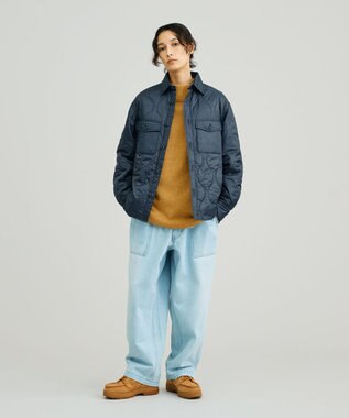 J.PRESS YORK STREET 【WOMEN】ウールカシミヤ ハイネックニット イエロー系