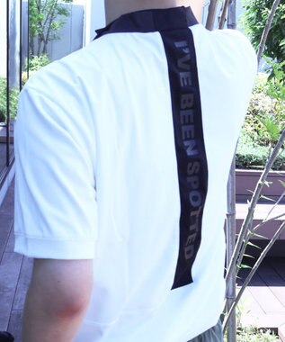 PW CIRCULUS 【UVカット / 吸水速乾 / 伸縮性抜群】【MEN】バックメッシュ切り替えモックT ホワイト系