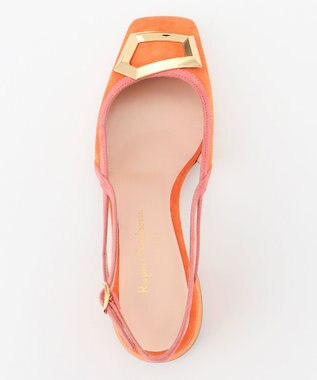 GRACE CONTINENTAL Rupert Sanderson バックルミュール オレンジ