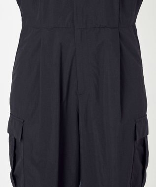 NAVE 【ReNAVE・洗える/撥水加工/接触冷感/UVケア/】ナイロンタスラン オールインワン ブラック系