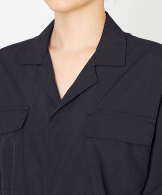 NAVE 【ReNAVE・洗える/撥水加工/接触冷感/UVケア/】ナイロンタスラン オールインワン ブラック系