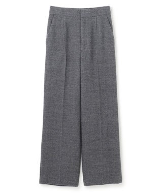 BEIGE， MILLAM / フェイクレザーパッチワイドパンツ Md Gray