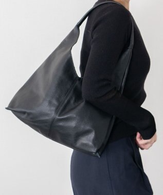 INTER-CHAUSSURES 【ANDREA CARDONE】シュリンクレザーショルダーバッグ